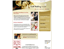 Tablet Screenshot of irishweddingdj.com